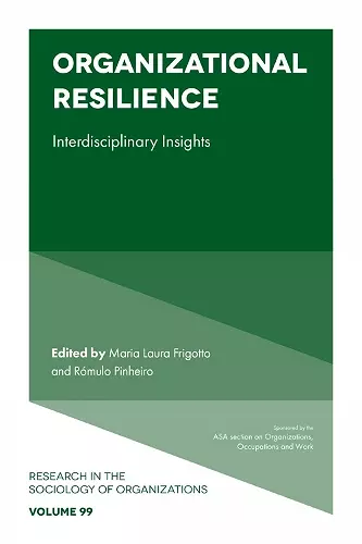 Organizational Resilience cover