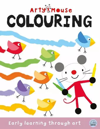 Arty Mouse Colouring cover