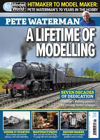 Pete Waterman - A Lifetime of Modelling cover