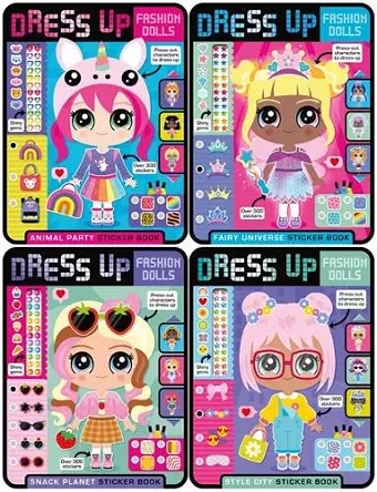 Dress up Fashion Dolls Pack cover