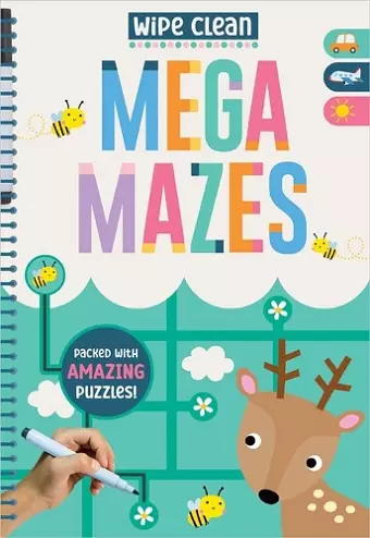 Wipe Clean: Mega Mazes cover