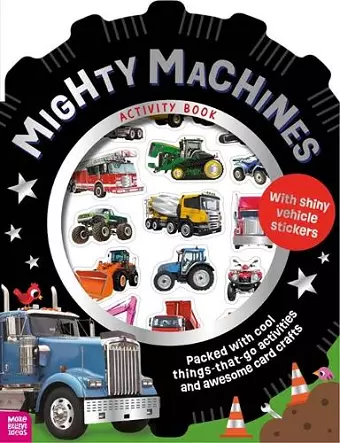 Mighty Machines Activity Book cover