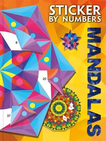 Sticker By Numbers: Mandalas cover