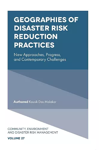 Geographies of Disaster Risk Reduction Practices cover
