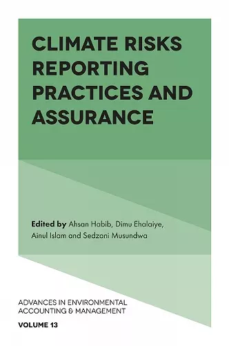 Climate Risks Reporting Practices and Assurance cover