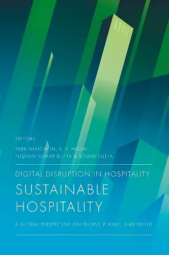 Digital Disruption in Hospitality, Sustainable Hospitality cover