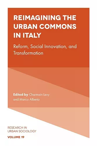 Reimagining the Urban Commons in Italy cover