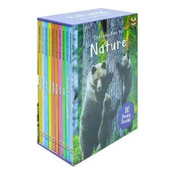 Children Introduction To Nature For Beginners 10 Hardback Book Collection Set: cover