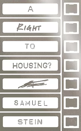 A Right to Housing? cover