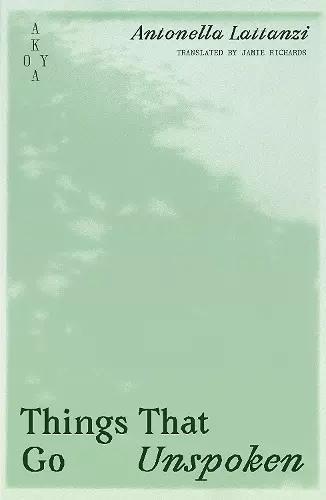 Things That Go Unspoken cover