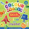 Colourblocks Stick, Colour and Create - A Sticker Activity Book cover