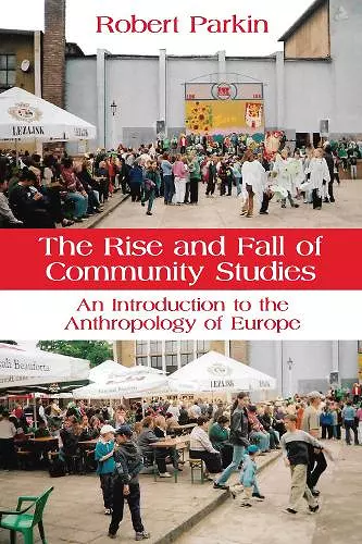 The Rise and Fall of Community Studies cover