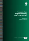 Lessons from High-Performing Law Firm Leaders cover