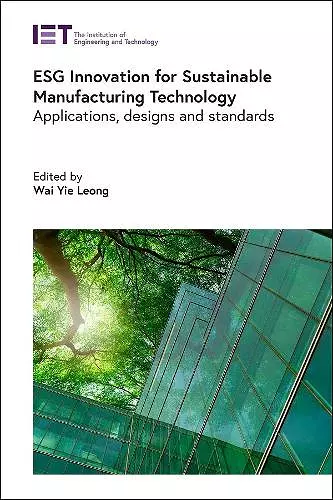 ESG Innovation for Sustainable Manufacturing Technology cover