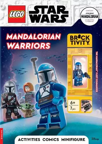 LEGO® Star Wars™: Mandalorian Warriors Activity Book (with Mandalorian Fleet Commander LEGO minifigure) cover