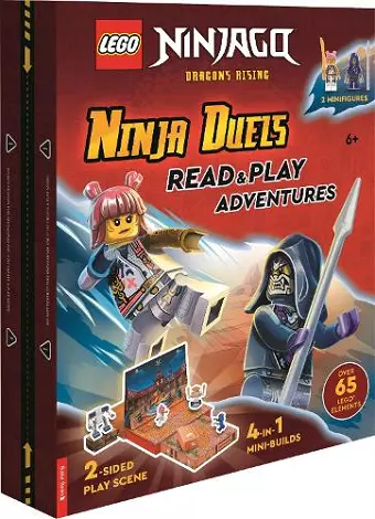 LEGO® NINJAGO®: Ninja Duels (with Sora minifigure, Wolf Mask warrior minifigure, two-sided play scene, four mini-builds and over 65 LEGO® elements) cover