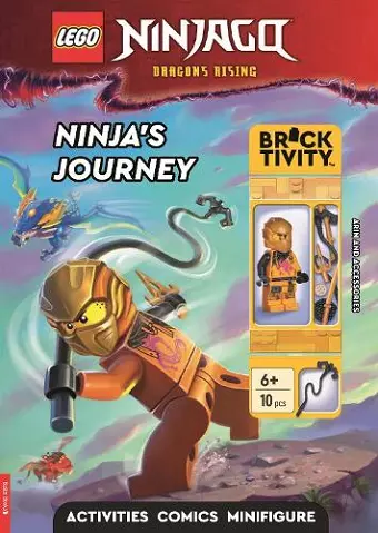 LEGO® NINJAGO®: Ninja's Journey Activity Book (with Arin minifigure and accessories) cover