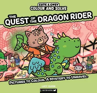 Colour and Solve: The Quest of the Dragon Rider cover