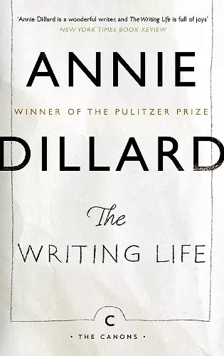 The Writing Life cover