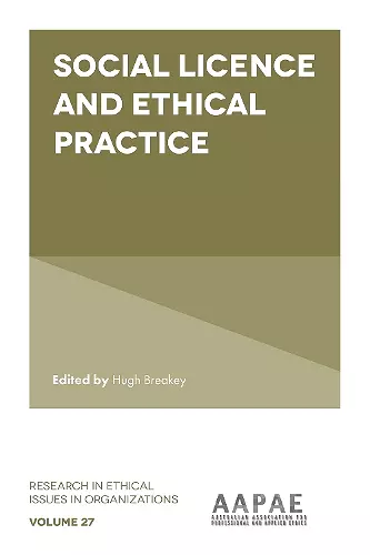 Social Licence and Ethical Practice cover