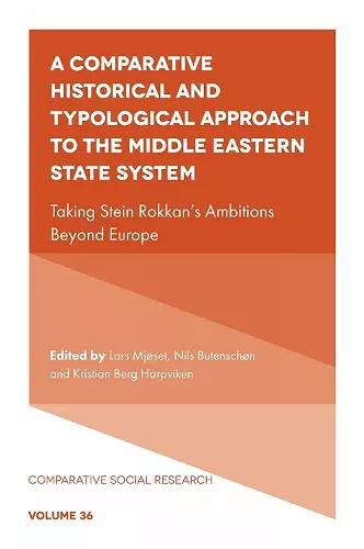 A Comparative Historical and Typological Approach to the Middle Eastern State System cover