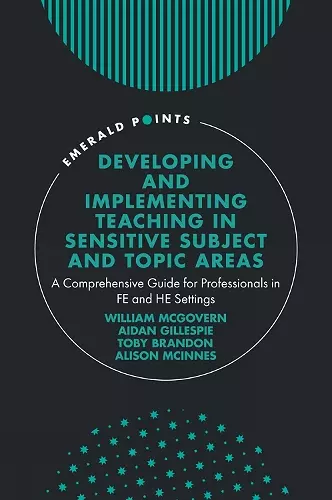 Developing and Implementing Teaching in Sensitive Subject and Topic Areas cover