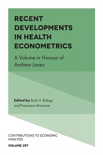 Recent Developments in Health Econometrics cover