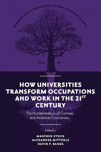 How Universities Transform Occupations and Work in the 21st Century cover