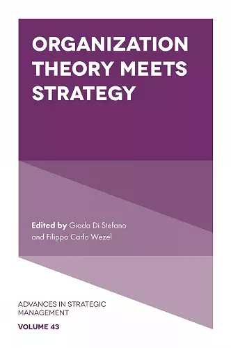 Organization Theory Meets Strategy cover