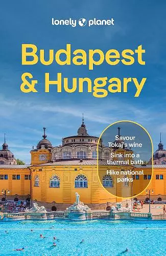 Lonely Planet Budapest & Hungary cover