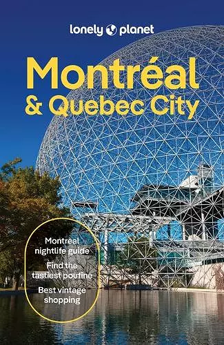 Lonely Planet Montreal & Quebec City cover