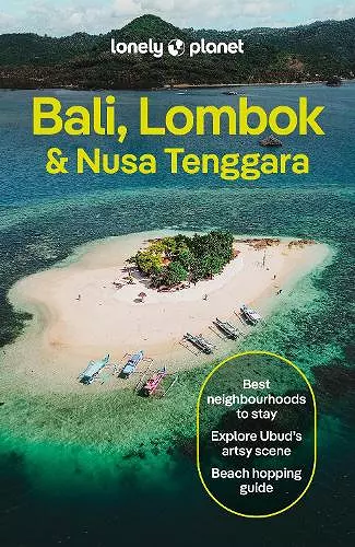 Lonely Planet Bali, Lombok & Nusa Tenggara cover