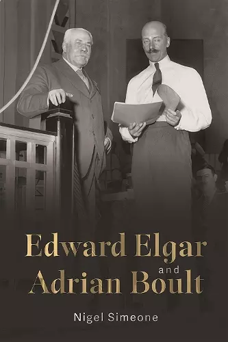 Edward Elgar and Adrian Boult cover