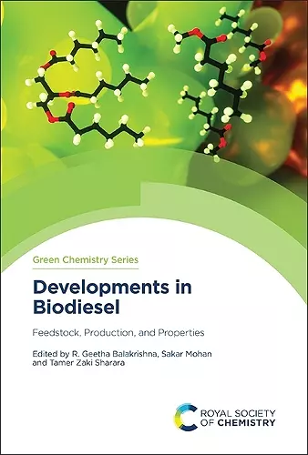 Developments in Biodiesel cover