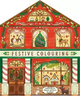 Festive Colouring cover