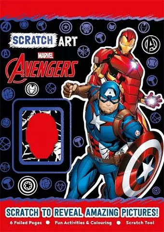 Marvel Avengers: Scratch Art cover