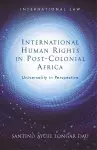 International Human Rights in Post-Colonial Africa cover