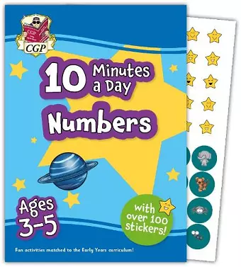 10 Minutes a Day Numbers for Ages 3-5 (with over 100 stickers) cover