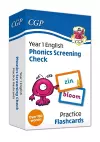 New Phonics Screening Check Flashcards - for the Year 1 test cover