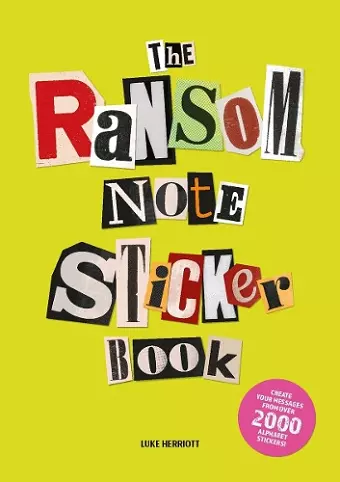 The Ransom Note Sticker Book cover