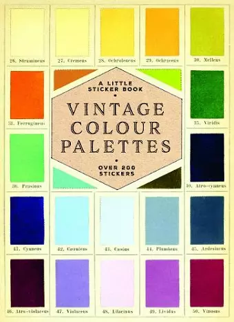 Vintage Colour Palettes cover