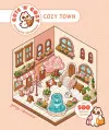 Cute 'n' Cozy Sticker Therapy: Cozy Town cover