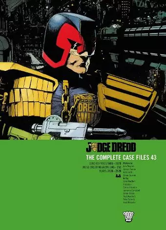 Judge Dredd: The Complete Case Files 43 cover