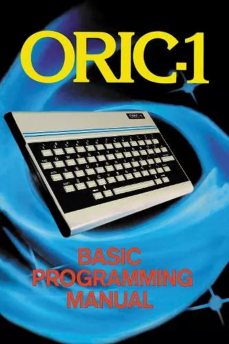 ORIC-1 Basic Programming Manual cover
