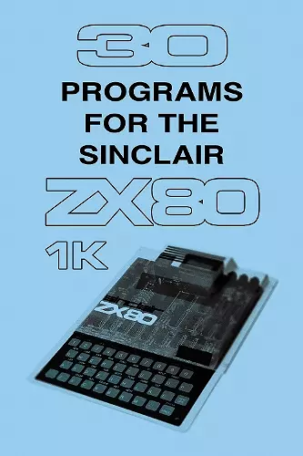 30 Programs for the Sinclair ZX80 cover
