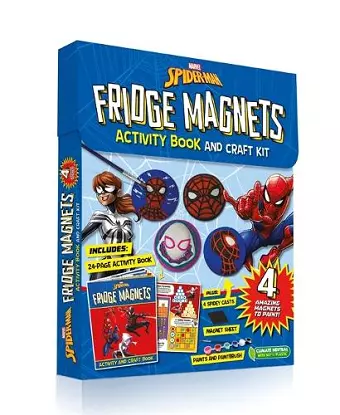 Marvel Spider-Man: Fridge Magnets Activity Book and Craft Kit cover