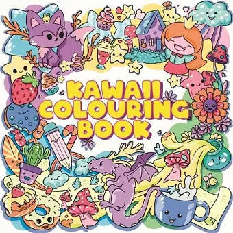 Kawaii Colouring Book cover