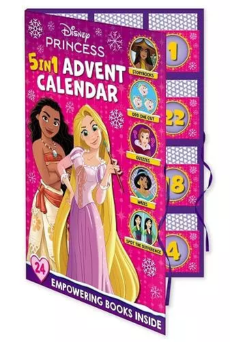 Disney Princess: 5-in-1 Advent Calendar cover