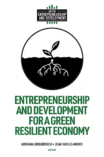 Entrepreneurship and Development for a Green Resilient Economy cover