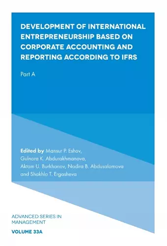 Development of International Entrepreneurship Based on Corporate Accounting and Reporting According to IFRS cover